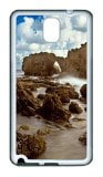 Samsung Galaxy Note 3 N9000 Case and Cover Corona Del Mar California TPU Silicone Rubber Case Cover for Samsung Galaxy Note 3 N9000 White